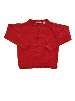 Gilet rouge Okaïdi 3 ans