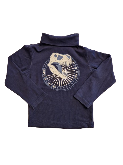 Sous-pull bleu IN EXTENSO 4 ans