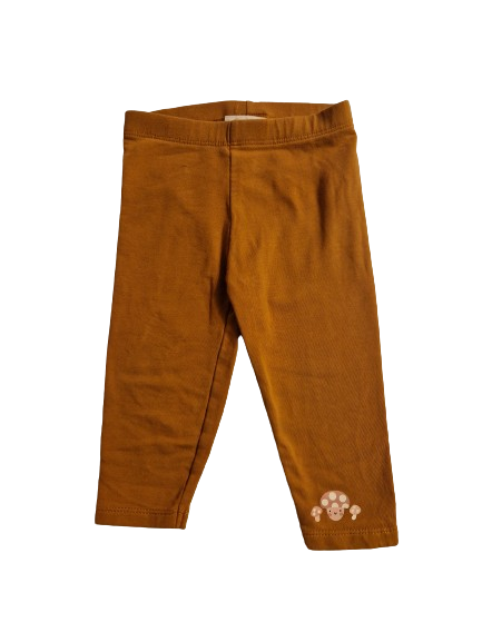 Legging camel molletonné Baby club 9 mois