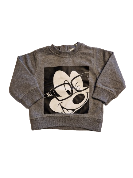 Sweat gris Mickey Disney 6 mois