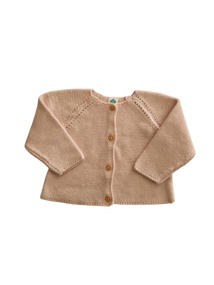 Cardigan rose TEX 12 mois