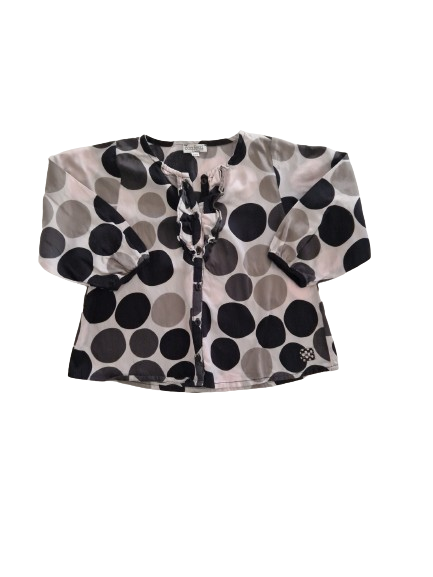 Blouse à pois 3 ans