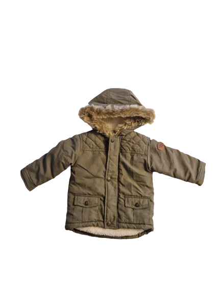 Manteau kaki 12 mois