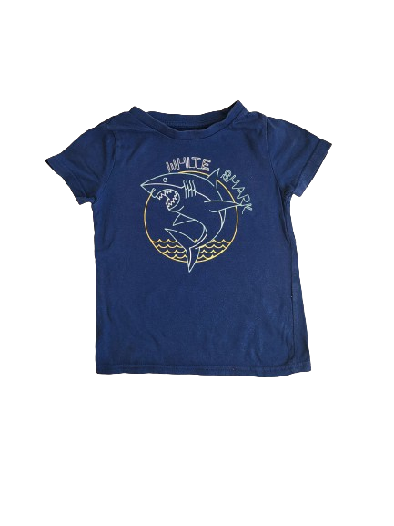 Tee-shirt bleu 4 ans