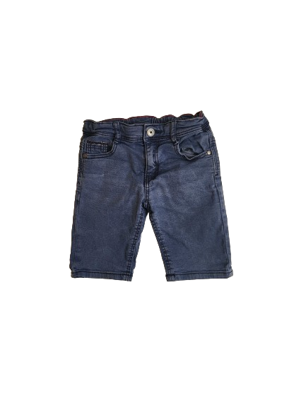 Bermuda bleu en jean 4 ans