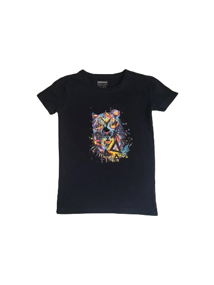 Tee-shirt noir 24 mois-4 ans