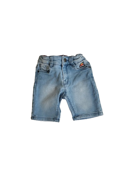 Bermuda en jean clair 3 ans