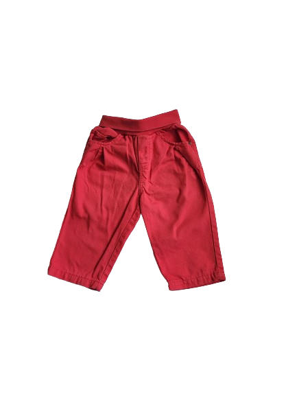 Pantalon rouge 12 mois