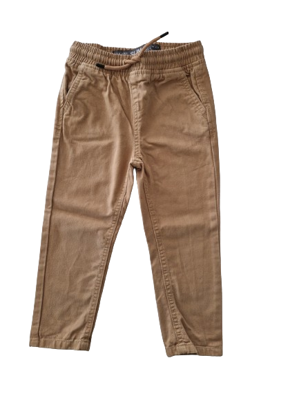 Pantalon léger marron  3 -4 ans