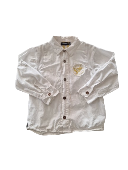 Chemise blanche 4 ans