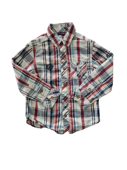 Chemise à carreaux 4 ans