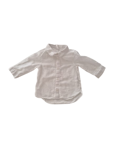 Chemise blanche 3 mois