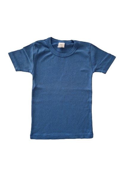 Tee-shirt bleu ciel 6 ans