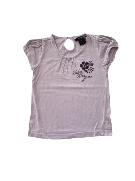 Tee-shirt violet 5 ans