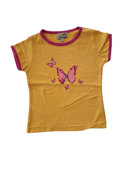 Tee-shirt jaune 4 ans