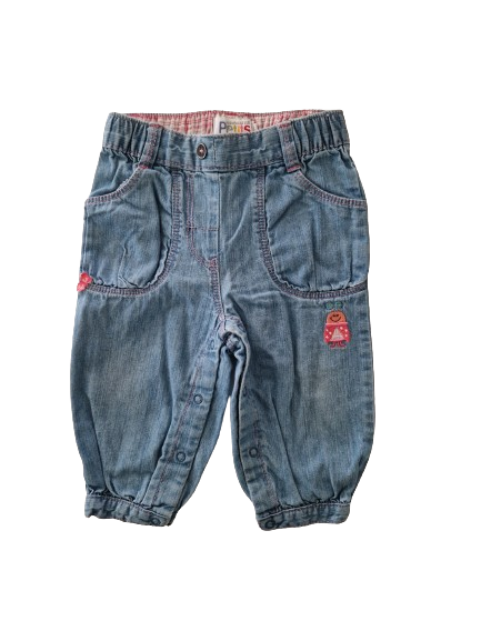 Pantalon léger en jean 12 mois