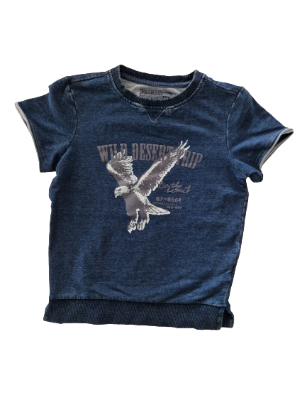 Tee-shirt bleu 6 ans