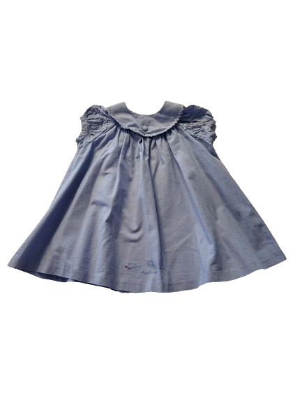 Robe bleu ciel 12 mois