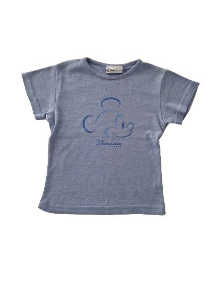 Tee-shirt bleu Mickey Disney 6 - 8 ans