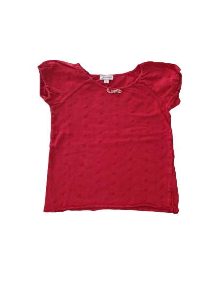 Tee-shirt rouge 4 ans