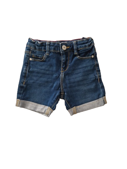 Short en jean taille ajustable 5 ans