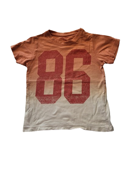 Tee-shirt orange 4 ans