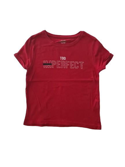 Tee-shirt rouge 6 ans