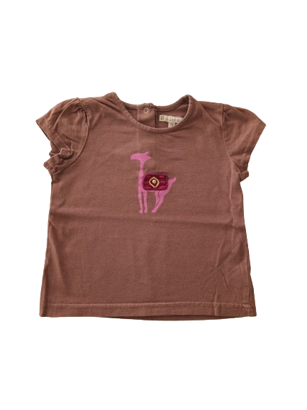 Tee-shirt violet 24 mois