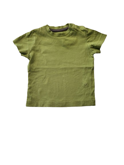 Tee-shirt vert anis 6 mois