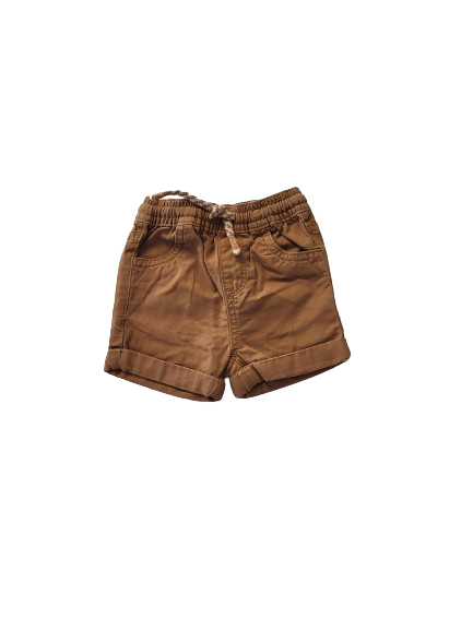 Short marron 3 mois