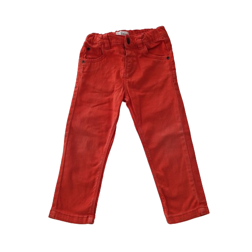 Pantalon rouge 24 mois