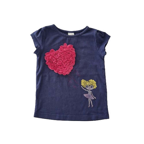 Tee-shirt indigo 3 ans