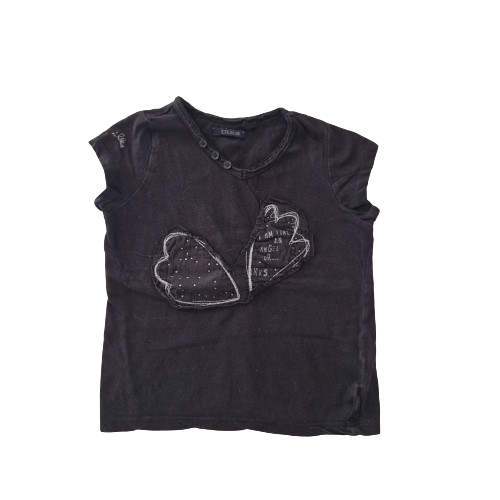 Tee-shirt noir 24 mois