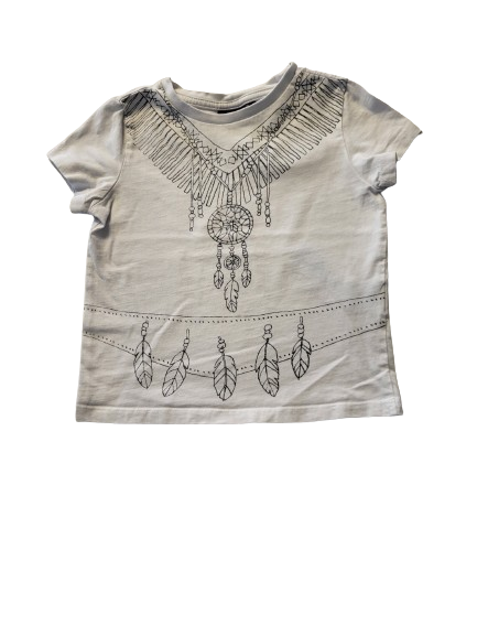 Tee-shirt blanc 24 mois-3 ans