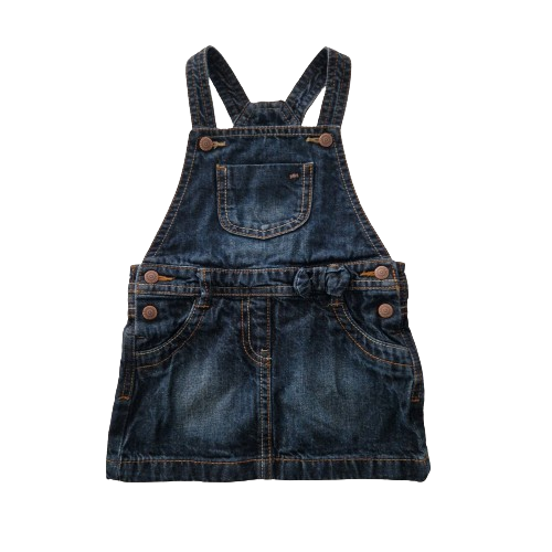 Robe Salopette en jean 12 mois