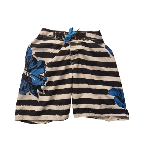 Short de bain rayé 8 ans