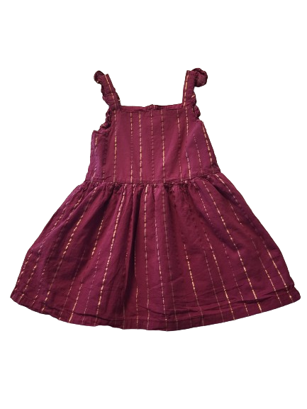 Robe violette 3 ans