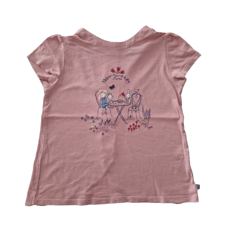 Tee-shirt rose 6 ans