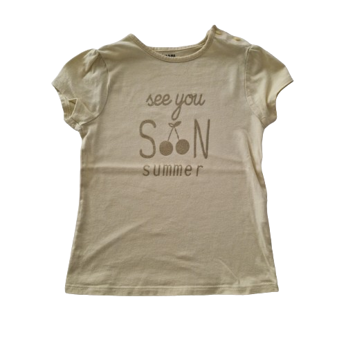 Tee-shirt jaune 3 ans