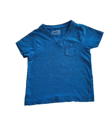 Tee-shirt bleu 4 ans