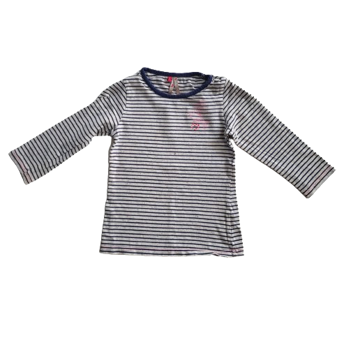 Tee-shirt marin manches 3/4 longues 5 ans