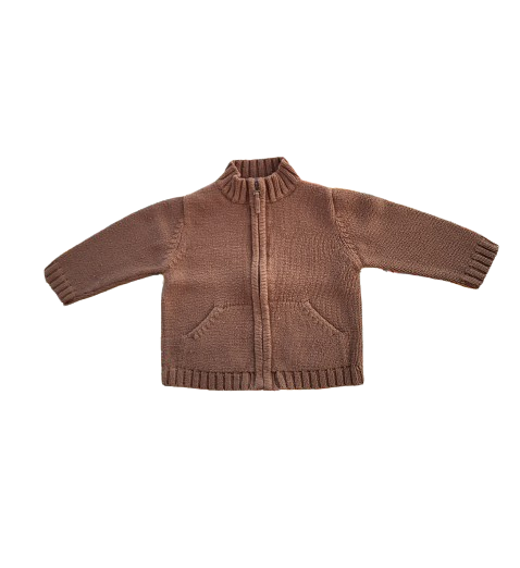 Gilet marron 9 mois