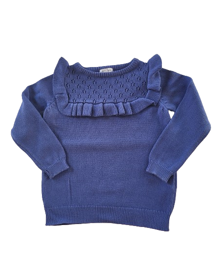 Pull bleu roi 4 ans