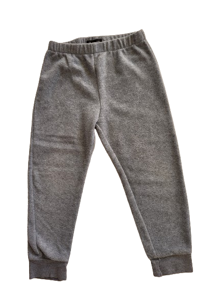 Bas de pyjama gris polaire 3-4 ans