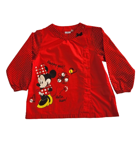 Blouse rouge Minnie 24 mois-3 ans