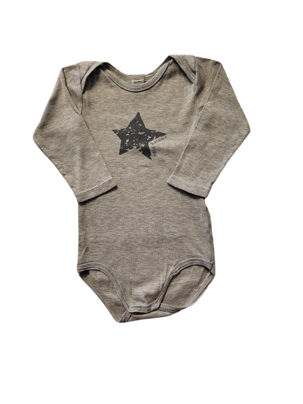 Body gris Petit Bateau 3 ans