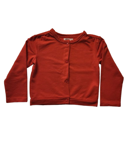 Cardigan rouge 4 ans