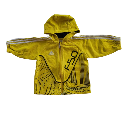 Veste de jogging jaune 12 mois