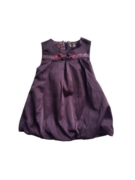 Robe violette 3 mois