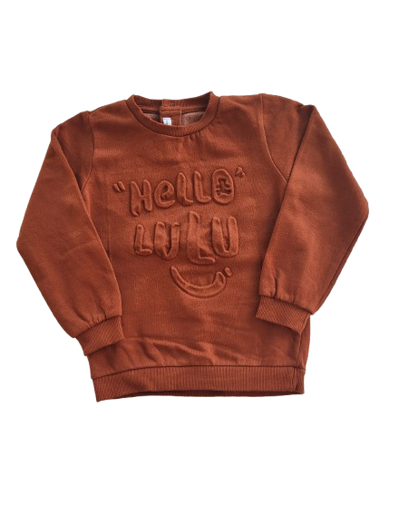 Sweat marron 3 ans